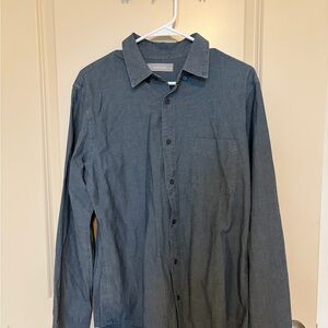 Everlane Slate Blue Button-Up Shirt